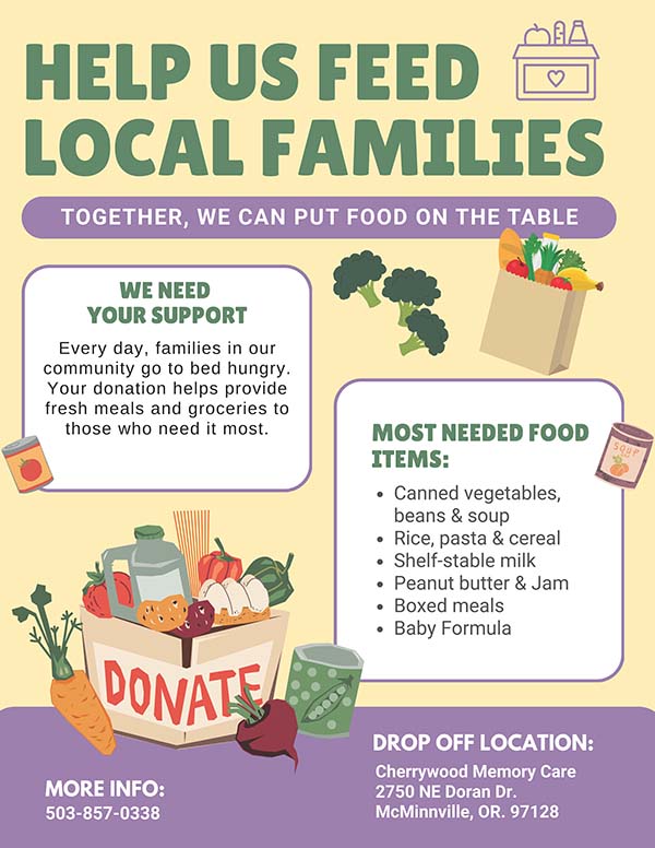 Food Donation Flyer